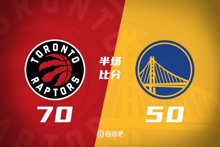 开云官方网站-半场战报-勇士落后猛龙20分 库里12分&amp;追梦0分 猛龙三人上双